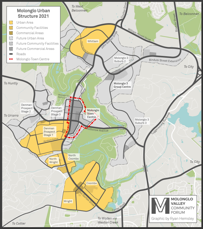 Molonglo map