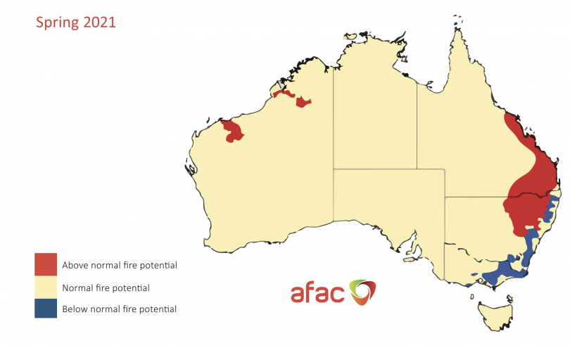 Spring bushfire outlook