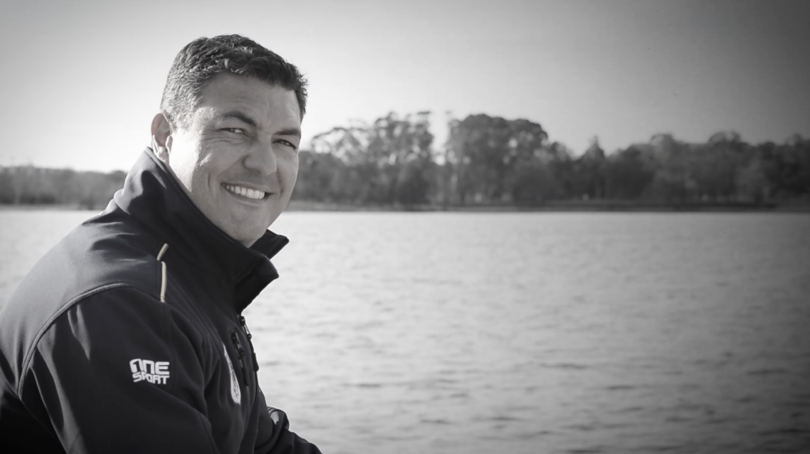 Ben Farinazzo at Lake Burley Griffin