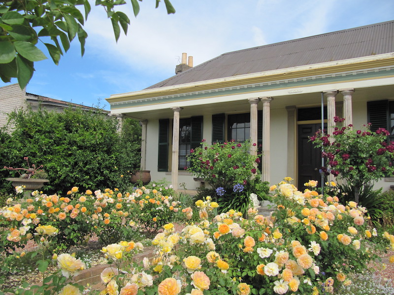 Exterior of St Clair villa in Goulburn