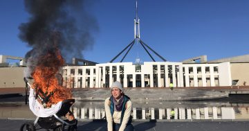 Climate activist accused of burning pram says government is 'failing future generations'