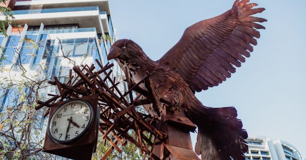 Discover the NewActon precinct's public art trail