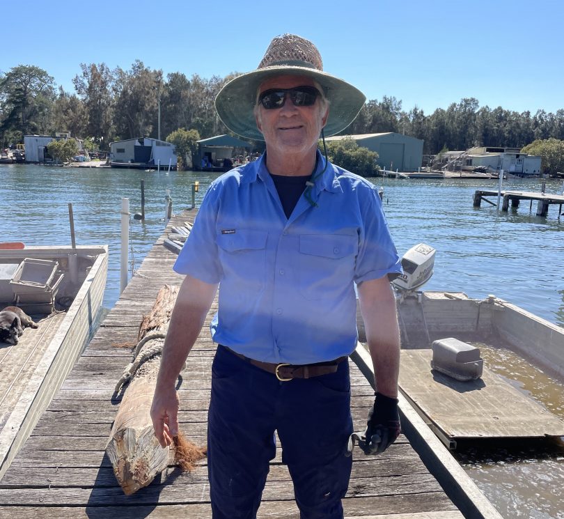 Kevin McAsh, owner of McAsh Oysters