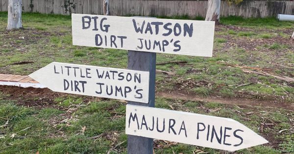 Inner north community backs temporary 'Big Watson Dirt Jumps' bike track