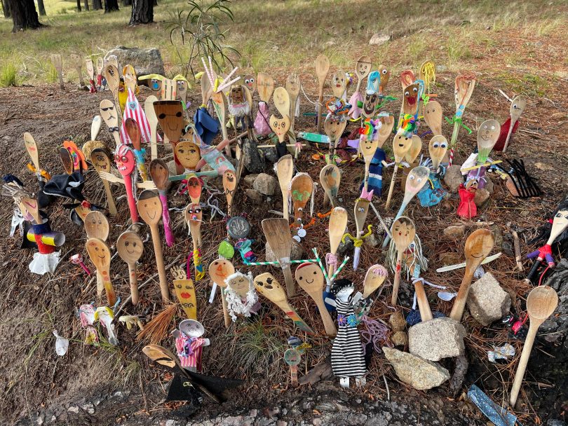 Decorated spoons