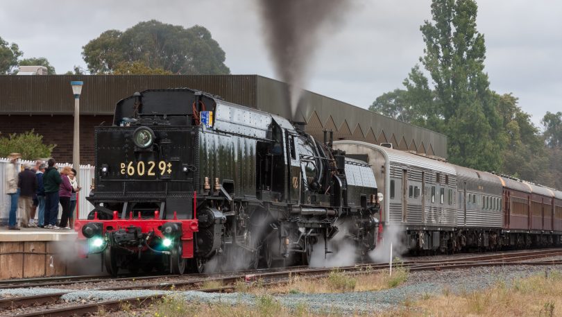 'City of Canberra' train