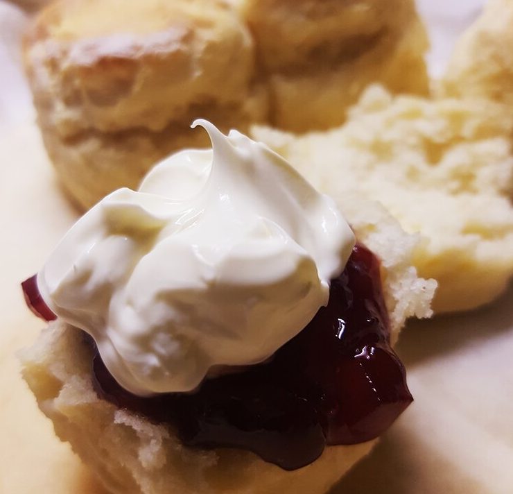 Scones and jam