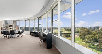Prestigious Kingston penthouse takes in pearler 360-degree city vistas