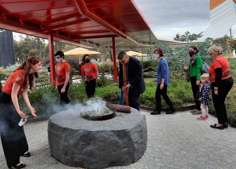 National Museum smoking ceremony, Paul House