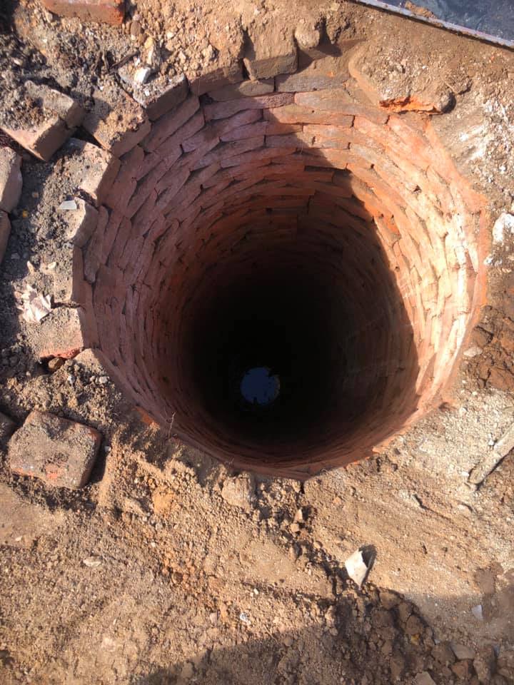 Old brick well in Queanbeyan