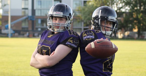 Centurions Gridiron Club welcomes two women to its men's squad