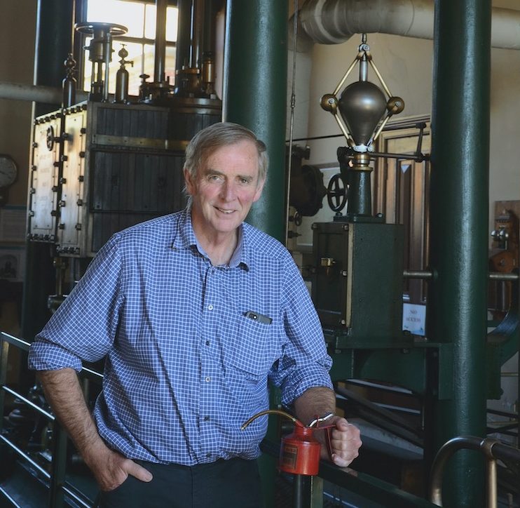 Ken Ainsworth at Goulburn Historic Waterworks Museum