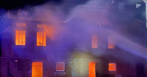 Heritage-listed Kenmore Hospital in Goulburn goes up in flames