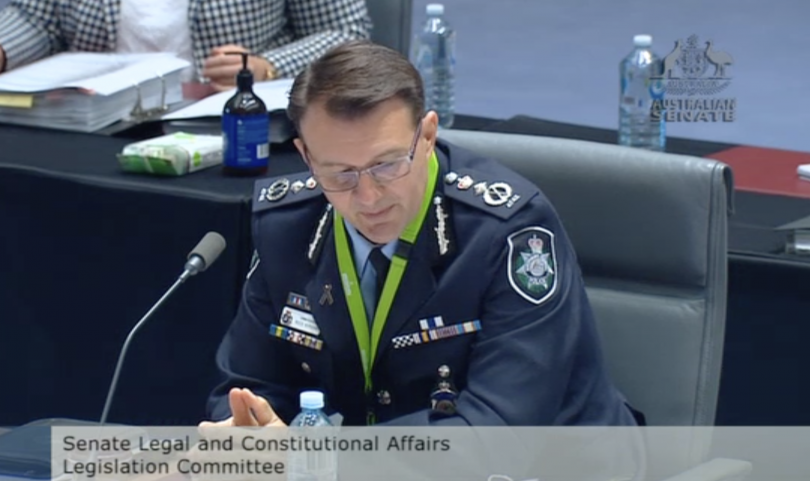 AFP Commissioner Reece Kershaw