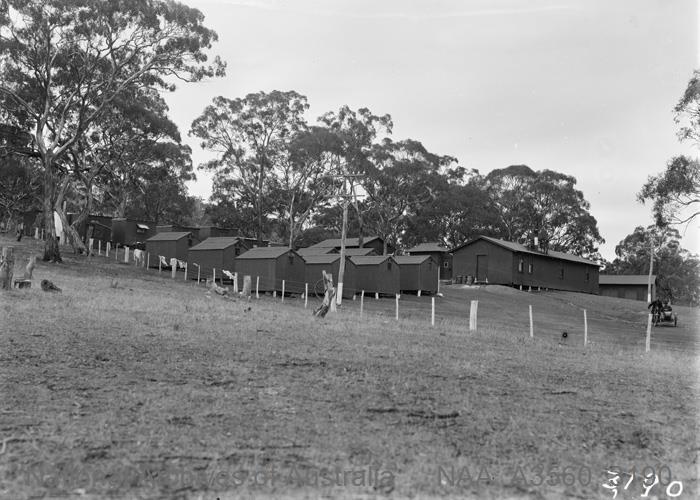 Workmen's huts