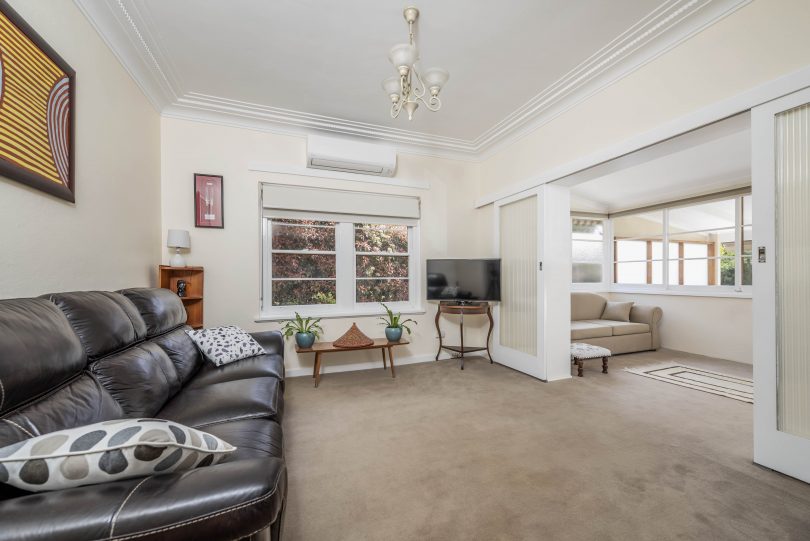 Interior of two-bedroom Queanbeyan home