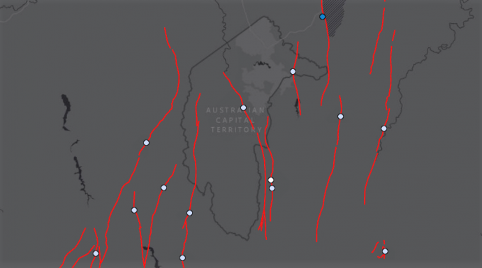 Is the ACT at risk of an earthquake from Lake George Fault?