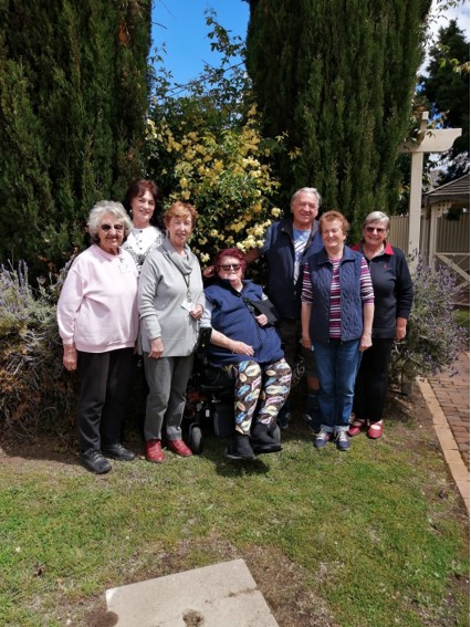 Volunteers from Goulburn Hospital Historical Cataloguing Volunteer Group