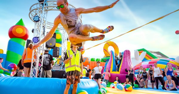 World's biggest bouncy castle to leap its way into town next March