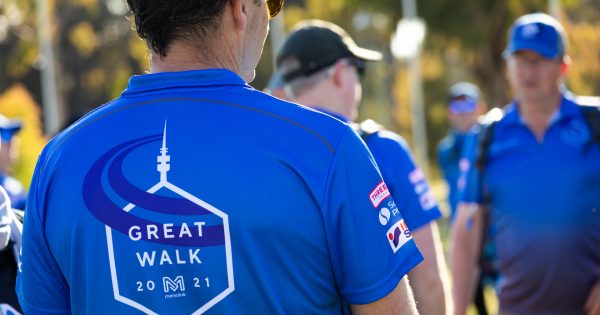 Menslink walkers have hills to climb and miles to go this year, for the very best of reasons
