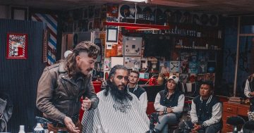 Ken Oath, brother! Canberra barber brings men's mental health talk to the chair