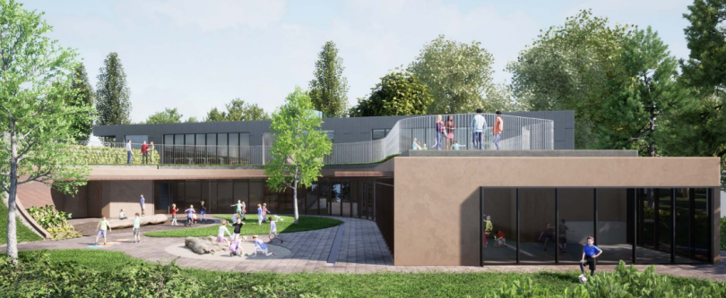 Artist's impression of Chapman early learning centre