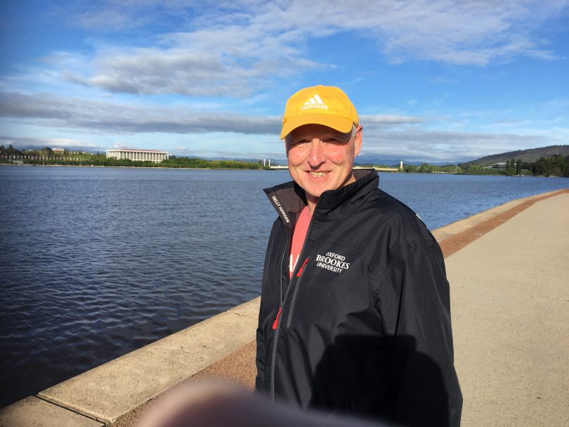 Paul Thompson at Lake Burley Griffin