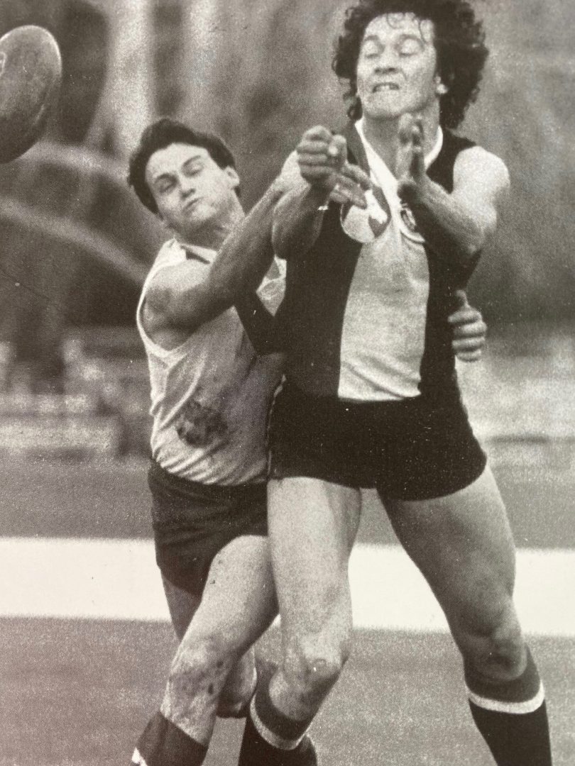 John Miller playing for Ainslie. Photo: Supplied.