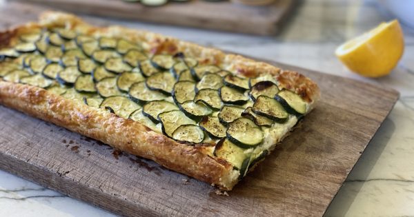 Recipe for Success: a zucchini and ricotta galette just perfect for summer entertaining