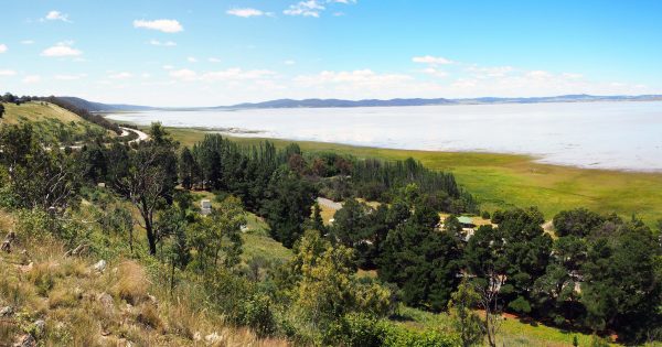 Heavy regional rainfall has Lake George as full as its been since 2017