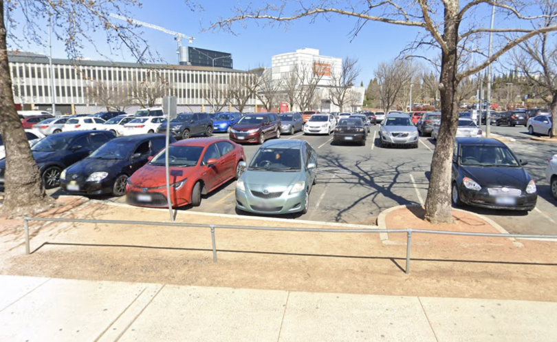 Civic carpark on London Circuit