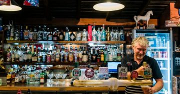 Beer flowing again at Gundaroo pub but questions remain over its future