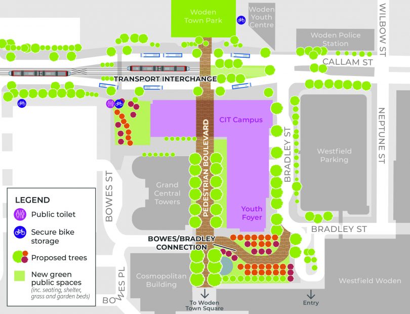 Woden CIT precinct plan