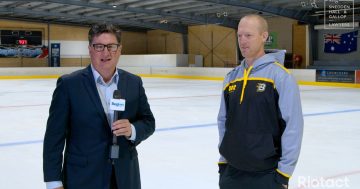 Weekly sports wrap with Tim Gavel at the Phillip Ice Skating Centre