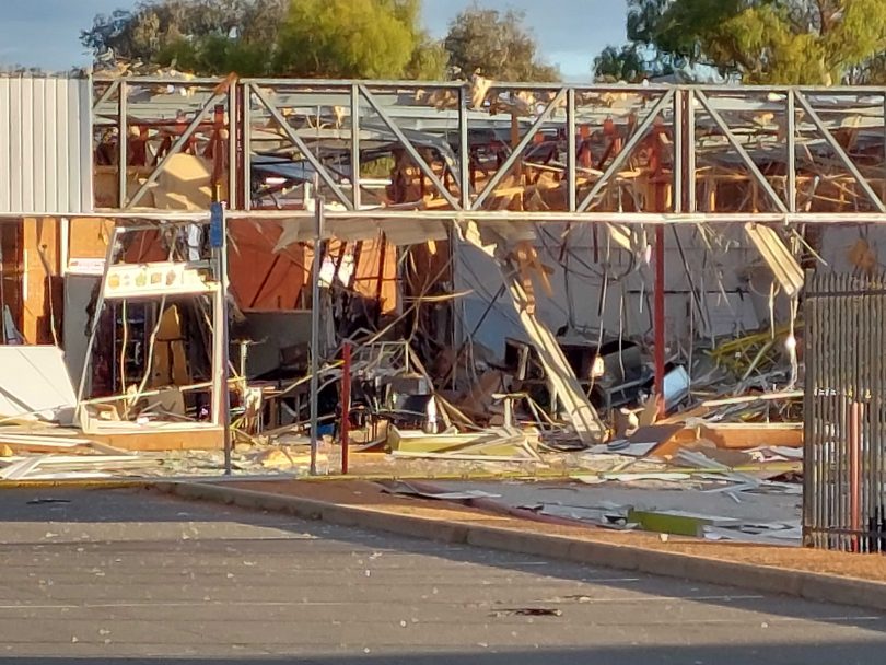 Rae Street Belconnen explosion