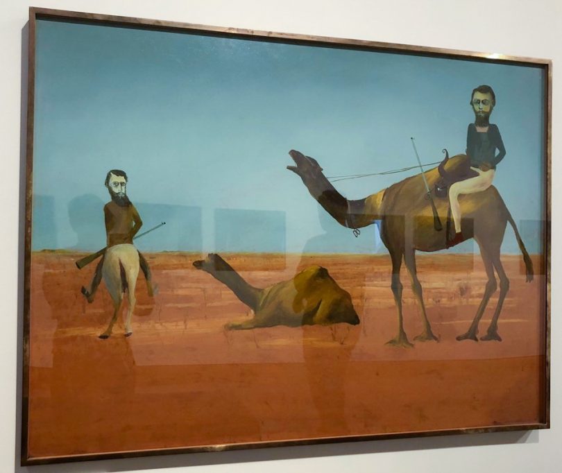 Upstairs at Canberra Museum and Gallery is the Nolan Gallery. The museum holds over 200 pieces by artist Sir Sidney Nolan. Photo: Marg Wade, Canberra Secrets Personalised Tours