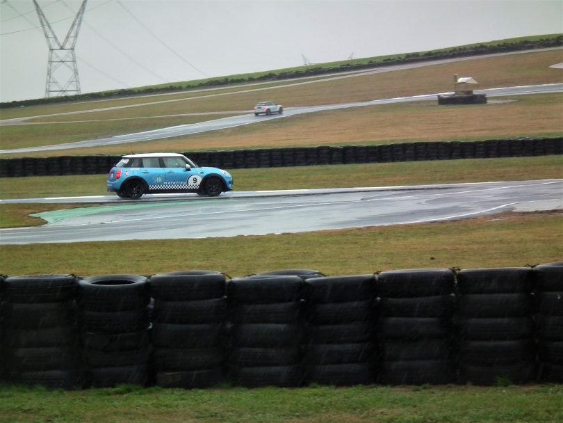 Car driving at Wakefield Park Raceway