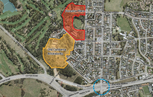 Forestry place map