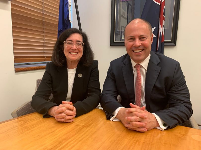 Gina Cass-Gottlieb and Josh Frydenberg