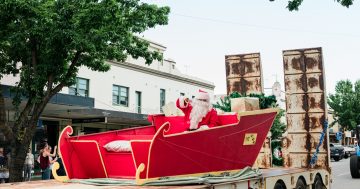 Santa rolls in as late-night shopping comes to Yass