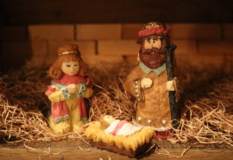 Christmas nativity scene