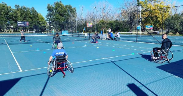 Redeveloped Woden wheelchair tennis hub set for 2022