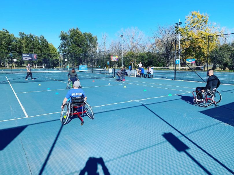 Wheelchair tennis