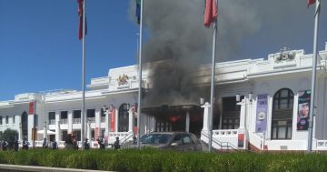 Police seeking witnesses to Old Parliament House fire