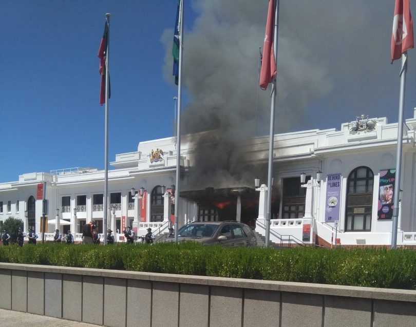 old parliament house fire 