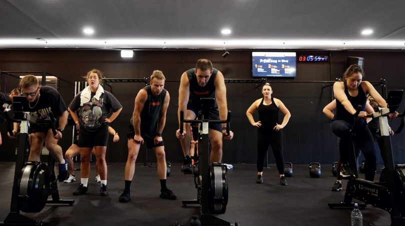 People working out at hiit republic fitness centre