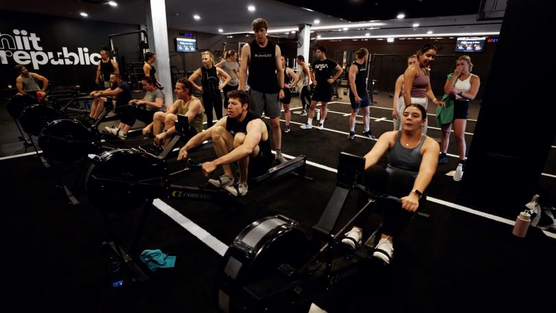 People working out at hiit republic fitness centre