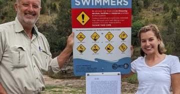 ANU student making a splash with Murrumbidgee River study