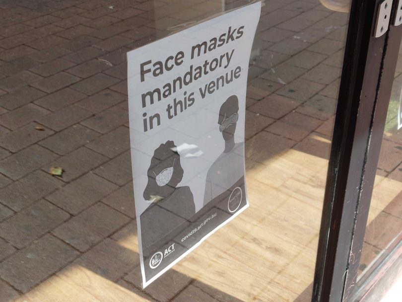 Mask sign