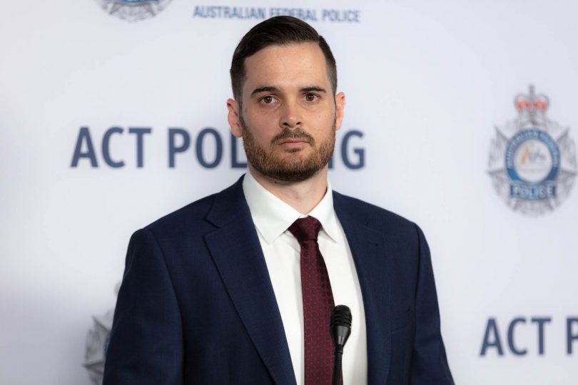 Detective Acting Superintendent Callum Hughes